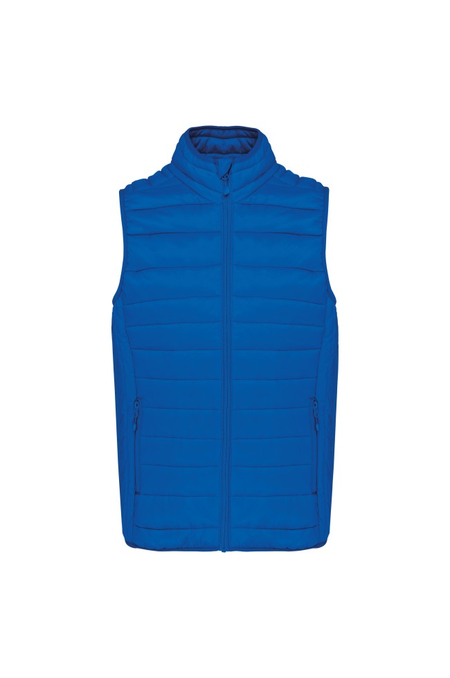 Doudoune Homme Sans Manches bleu