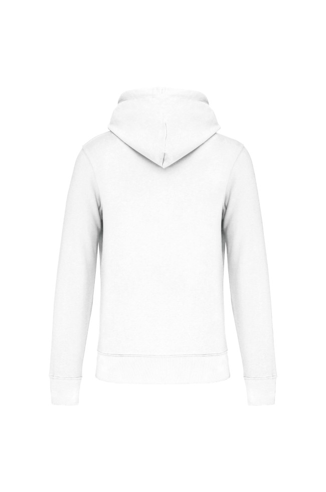 Sweat-Shirt Eco Responsable femme blanc de dos