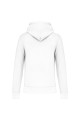 Sweat-Shirt Eco Responsable femme blanc de dos