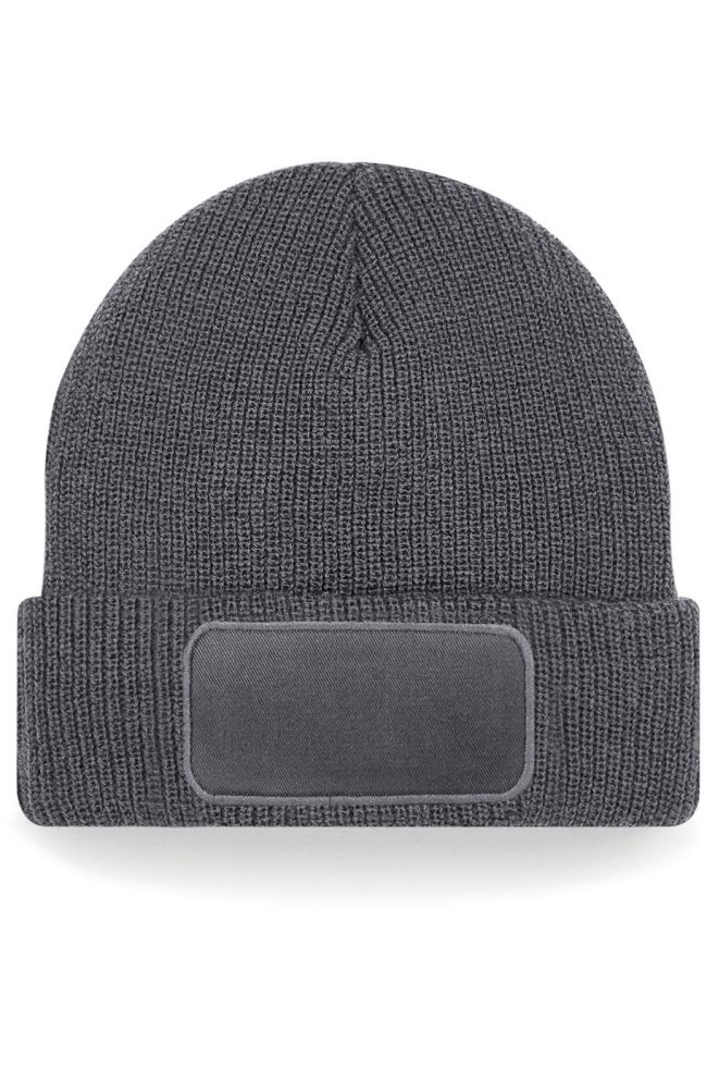 bonnet gris pour l'hiver à personnaliser