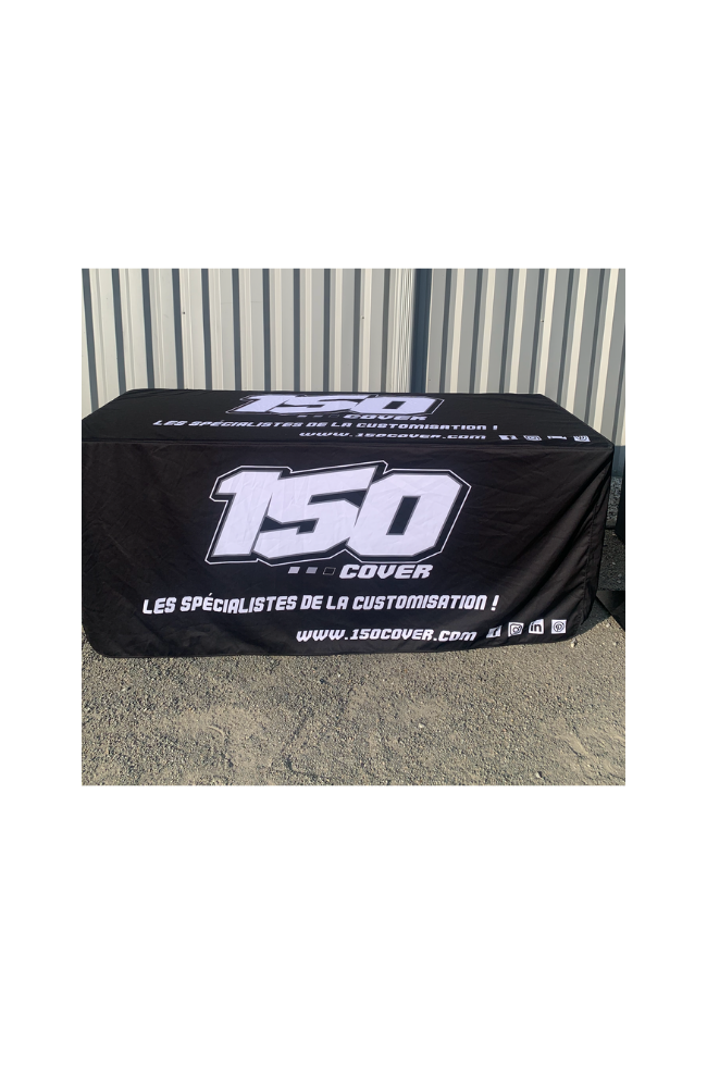 nappe personnalisée aux couleurs de votre entreprise