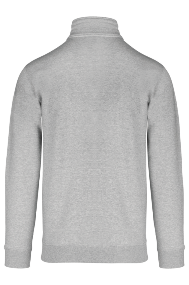 sweat zippé sans capuches homme