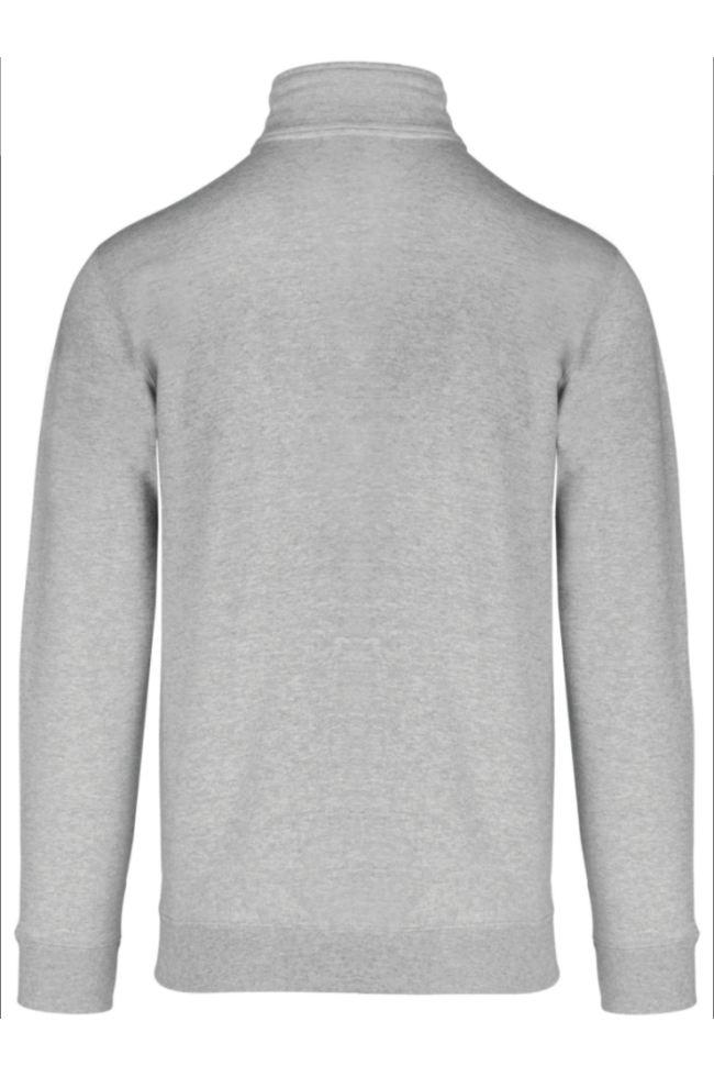sweat zippé sans capuches homme