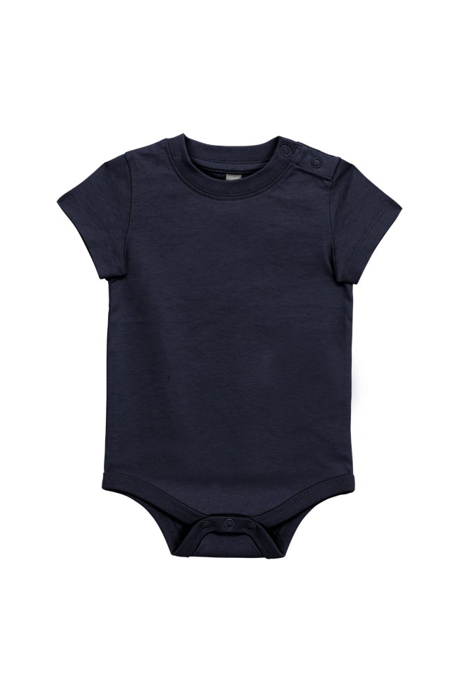 body manches courtes pour bébé couleur noir