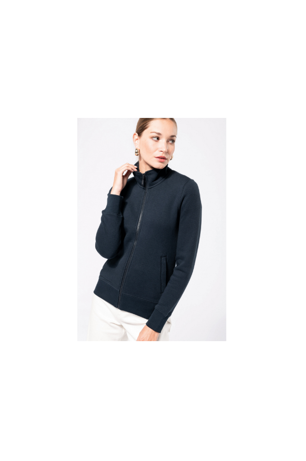 veste molleton gratté femme