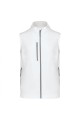 bodywarmer blanc pour homme personnalisable