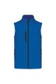 bodywarmer Aqua Bleu pour homme personnalisable