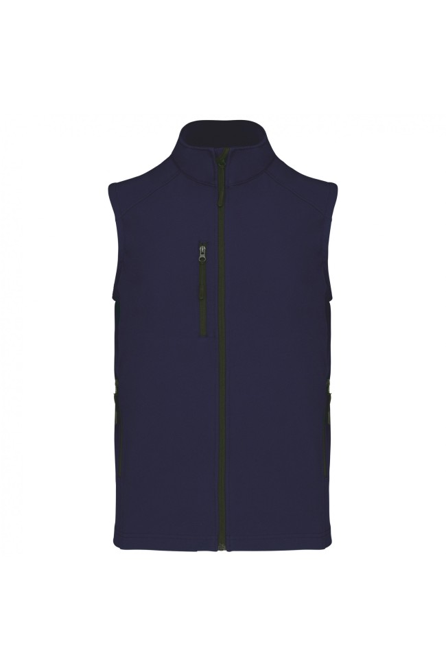bodywarmer black pour homme personnalisable