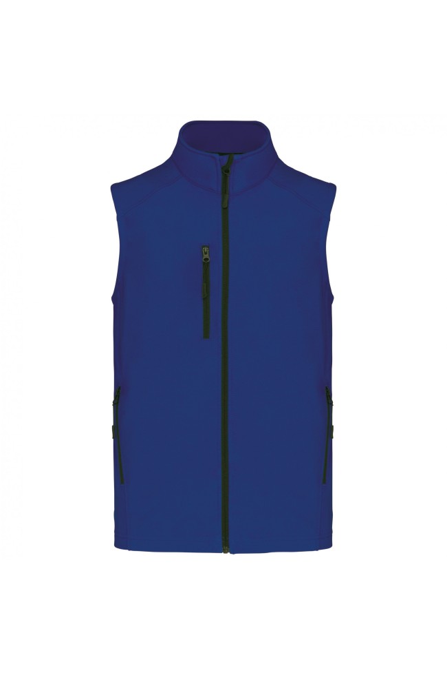 bodywarmer dark royal blue pour homme personnalisable