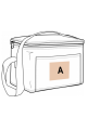 Emplacement personnalisation Mini Sac Isotherme