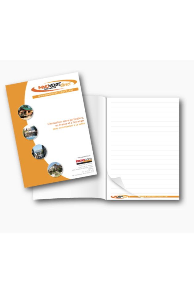 Lot de Blocs avec Couverture Perso