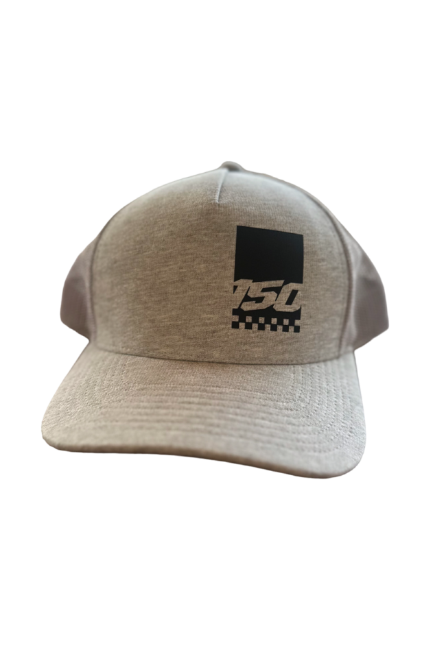 CASQUETTE SNAPBACK 150 MODELE GRID GREY