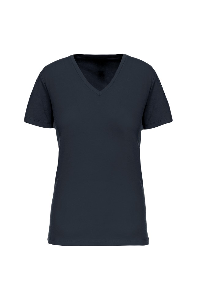Tee-shirt Femme Bio Col V personnalisable | 150 Cover