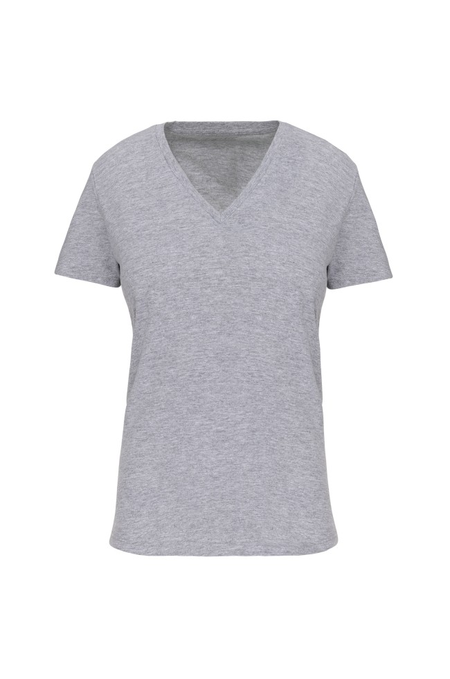 Tee-shirt Femme Bio Col V personnalisable | 150 Cover