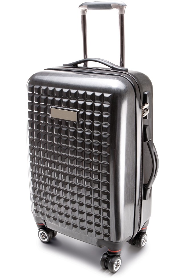 Valise cabine 4 roues grise