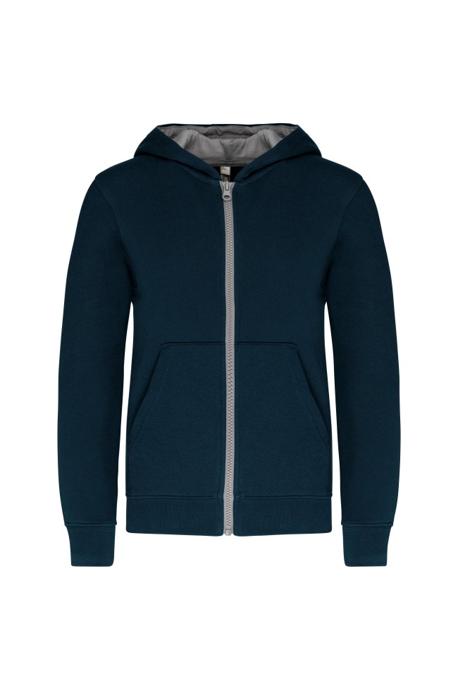 Sweat Zippé à Capuche Enfant personnalisable | 150 Cover