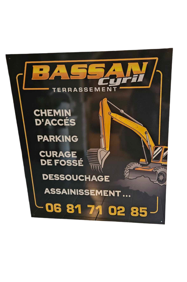 Panneau alu dibond sur mesure