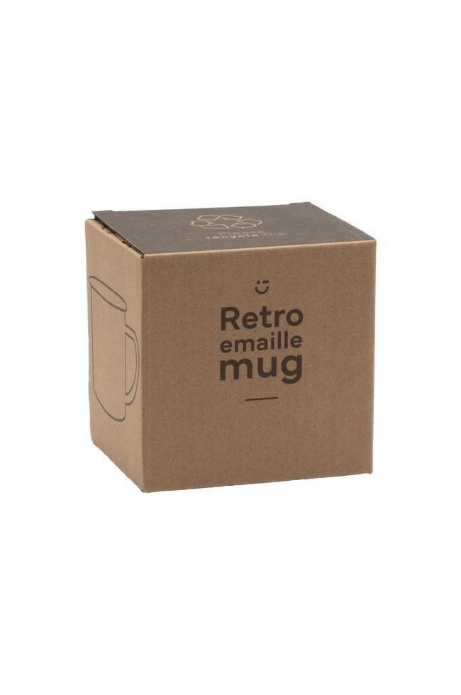 Mug Retro Émail Vintage personnalisable | 150 Cover