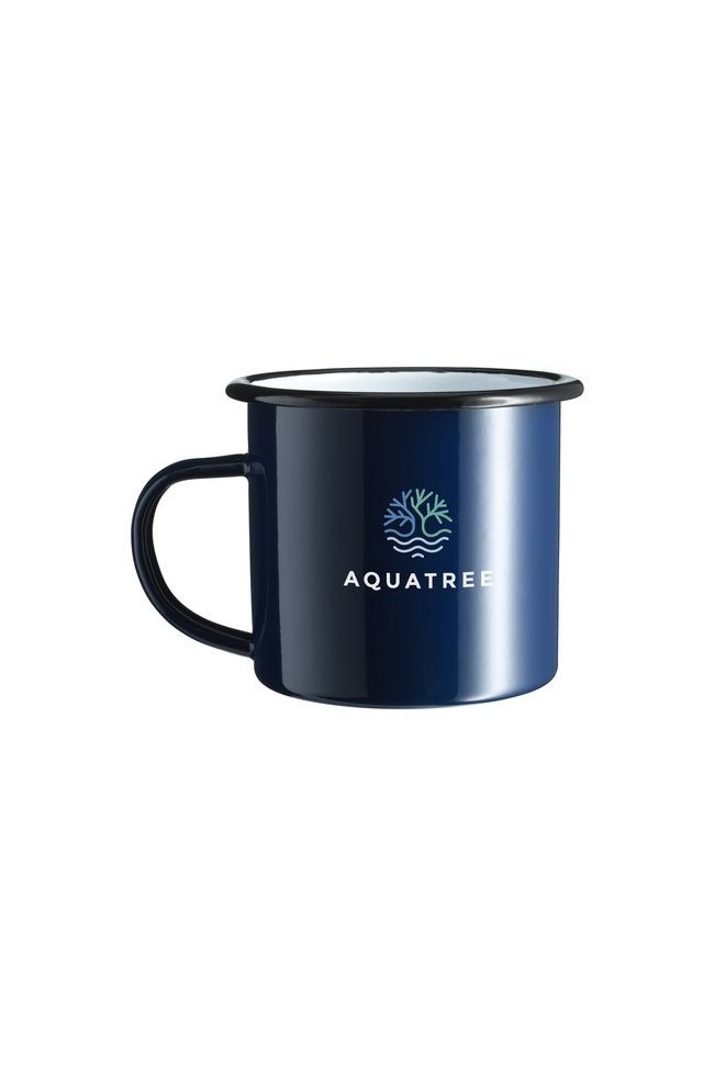 Mug Retro Émail Vintage personnalisable | 150 Cover