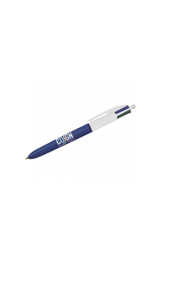 Lot de Stylos Bic 4 Couleurs Publicitaire Personnalisé