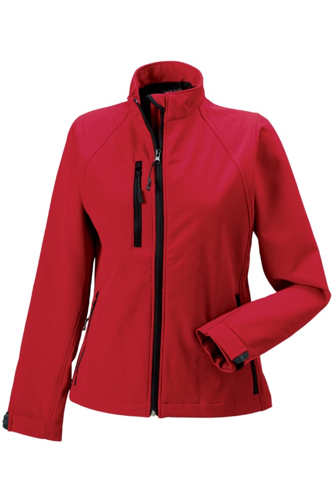 Veste Softshell Russell pour Femme rouge