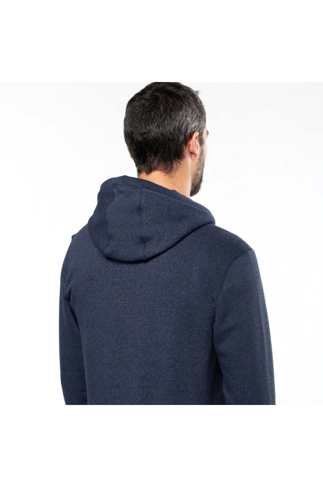 Sweat-shirt Bio Zippé Capuche homme personnalisable | 150 Cover